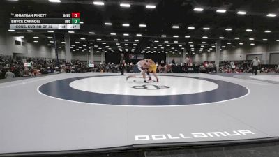 150 lbs Cons. Sub-rd Of 32 - Jonathan Pikett, Ranger 47 Wrestling Club vs Bryce Carroll, Dubuque Wrestling Club