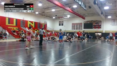High School - 132 lbs Finals (8 Team) - Cole Rebels, Mt. Olive vs Caden Fenstermacher, Easton
