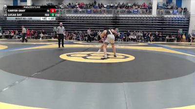 126 lbs Champ. Round 1 - Carter Gray, Patrick Henry vs Lucas Day, Franklin