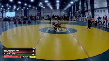 92 lbs Rd# 8- 12:30pm Saturday Final Pool - Carson Kirk, PA Silver vs Ben Howenstein, Iowa Black