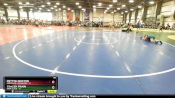 76 lbs Rd# 3 12:00pm Friday - Peyton Boston, Agression Legionaries vs Tracen Frain, Iowa Black