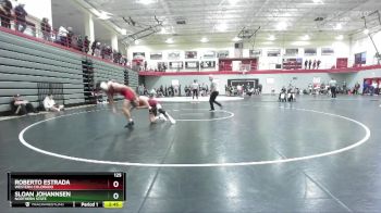 125 lbs Cons. Round 3 - Sloan Johannsen, Northern State vs Roberto Estrada, Western Colorado