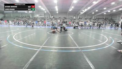145 lbs Rr Rnd 2 - Ayden Jenkins, Culpepper Legends vs Luke Evans, Blue Wave