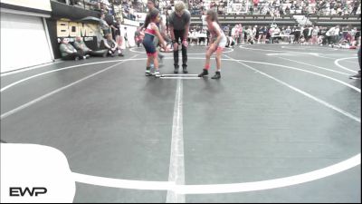 60-65 lbs Rr Rnd 3 - Autumn Brigge, Mojo Grappling Academy vs Eliya Hernandez, Wesley Wrestling Club