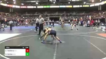 113 lbs Round Of 64 - Cade Taliaferro, Bad Draw vs Noble Santos, Vasky Bros Wrestling