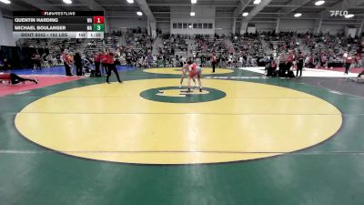 152 lbs Quarterfinal - Quentin Harding, WA vs Michael Boulanger, MA