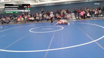184 lbs Cons. Round 3 - Noah O`Dougherty, Colorado Mesa University vs Marquize Brown, Vanguard