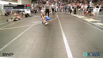 37-40 lbs Consi Of 8 #2 - Barlow Schubert, Chandler Takedown Club vs Baker Ware, Cleveland Takedown