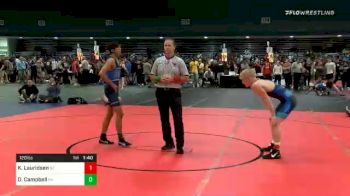 120 lbs Quarterfinal - Kael Lauridsen, NE vs Dillon Campbell, OH