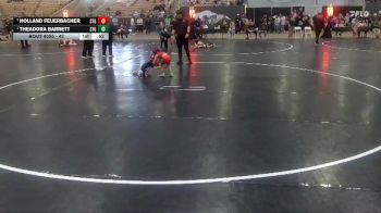 42 lbs 5th Place Match - Holland Feuerbacher, Ground Zero Wrestling Club vs Theadora Barrett, Blackman Wrestling Club
