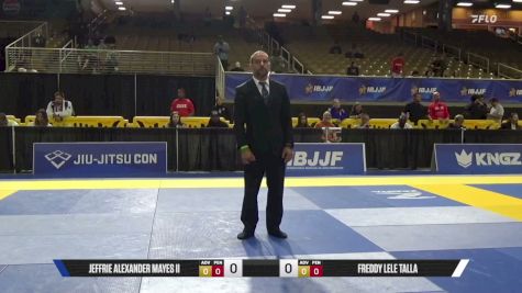 Freddy Lele Talla vs Jeffrie Alexander Mayes II 2026 Pan Jiu Jitsu IBJJF Championship