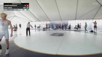 113 lbs Cons. Round 2 - Xavier Rodriguez, Canyon View vs Ajay Limon, Cal Grapplers Wrestling Club