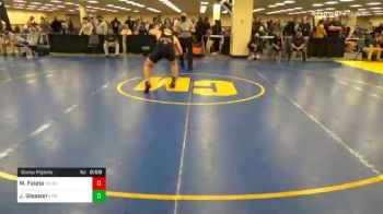 187 lbs Consolation - Marco Faieta, Canon-McMillan vs John Gleason, Shippensburg