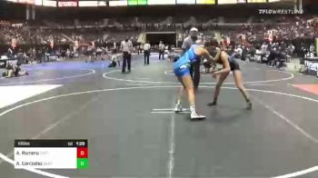 109 lbs Round Of 32 - Alazaye Romero, Team Takedown vs Ashlyn Canizalez, Bear River