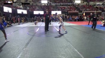 77 lbs Semifinal - Brooklyn Carter, Mat Demon Wrestling Club vs Hunter Frost, Terry Wrestling CLub