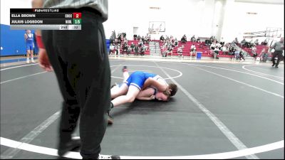 130-140 lbs Final - Julius Logsdon, Noble Takedown Club vs Matthew McFadden, CCYO