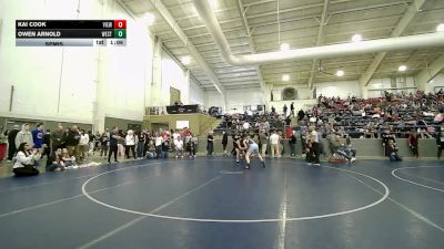 126B lbs Semis - Owen Arnold, Westlake vs Kai Cook, Viewmont