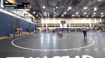 142 lbs Quarterfinal - Lauren Bachman, Fox Chapel vs Alexia Ashby, Trinity