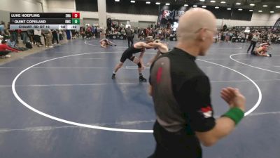 132 lbs Champ. Rd Of 16 - Quint Copeland, Bennett Wrestling Club vs Luke Hoefling, Siouxland Wrestling Academy