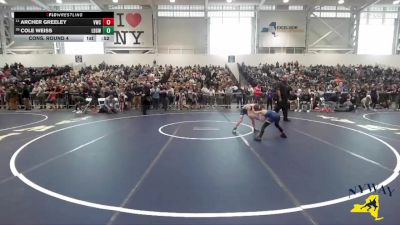 66 lbs Cons. Round 4 - Cole Weiss, Long Beach Gladiators Wrestling vs Archer Greeley, Victor Wrestling Club