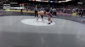 120 lbs Cons. Round 1 - Aiden Avila, Elko vs Will Wright, Teton