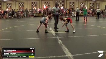 60 lbs Round 2 - Mason Gubish, Easton Saints vs Blake Mackey, Superior Wrestling Academy