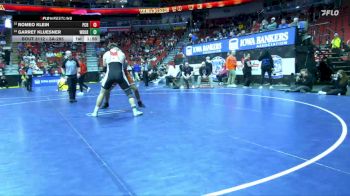 3A-285 lbs Champ. Round 1 - Romeo Klein, Prairie, Cedar Rapids vs Garret Kluesner, Western Dubuque