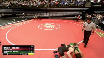 120 lbs Quarterfinal - Brigham Cookson, Mountain View vs Christian Beesley, Provo