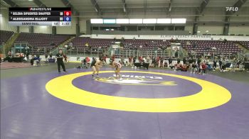 145 lbs Semifinal - Selena Sifuentes Shaffer, Sacred Heart vs Alessandra Elliott, D`Youville