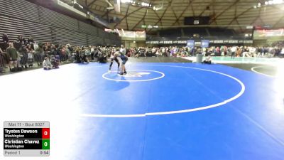 70 lbs Quarters - Trysten Dawson, Washington vs Christian Chavez, Washington