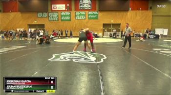 285 lbs 1st Place Match - Jonathan Garcia, Bakersfield College vs Julian Bilezikjian, Rio Hondo College