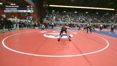 2A-106 lbs Cons. Semi - Rico Ramirez, Lingle-Ft. Laramie/Southeast vs Dylan Williams, Hulett