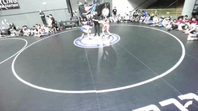 113 lbs Eli Mendoza, SCVWA - Santa Clara Valley Wrestling Association vs Gabriel Camacho, SJWA - San Joaquin Wrestling Association