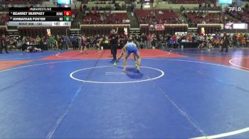 130 lbs Cons. Round 3 - Johnathan Foster, Montana Disciples vs Bearret Murphey, Mat Dawgs