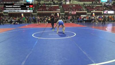 130 lbs Cons. Round 3 - Johnathan Foster, Montana Disciples vs Bearret Murphey, Mat Dawgs