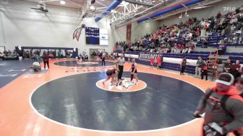 155 lbs Champ. Round 2 - Diana Naxi, Clinton vs Lillien Roughton, Decatur (Unity Christian)