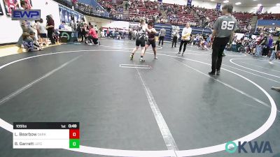 105 lbs Rr Rnd 5 - Leboy Bearbow, Darko Valley Wolf Pack vs Breckin Garrett, Lone Grove Takedown Club