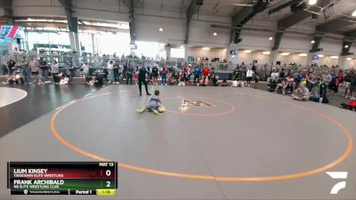 65 lbs Quarterfinal - Lium Kinsey, Takedown Elite Wrestling vs Frank Archibald, NB Elite Wrestling Club