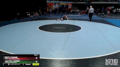 165G Cons. Round 1 - Misty Marine, Sand Point High School vs Jadynn Lowery, Lathrop Wrestling