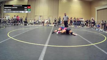 123 lbs Round Of 64 - Zanniyah Castro, Bonanza vs Mia Sena, Fourth Chamber WC