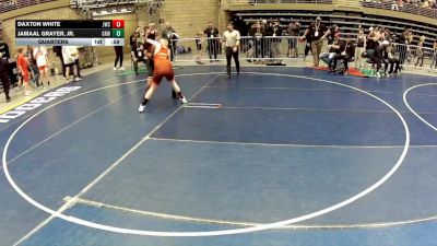 175 lbs Cons. Sub-quarters - Jamaal Grayer, Jr., Gold Rush Wrestling vs Daxton White, JWC