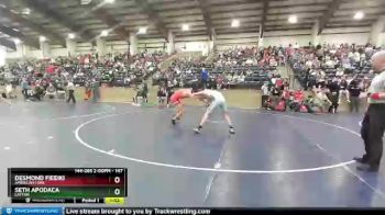 147 lbs Champ. Round 2 - Desmond Fieeiki, American Fork vs Seth Apodaca, Layton