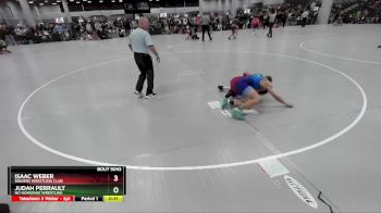 113 lbs Cons. Round 5 - Isaac Weber, Ringers Wrestling Club vs Judah Perrault, No Nonsense Wrestling