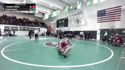 132 lbs Champ. Round 3 - Jayden Rocha, Eisenhower vs Damien Pinedo, West Covina