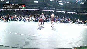 D4-106 lbs Cons. Round 2 - Colten Kady, Cass City vs Praxton Labonte, Powers North Central