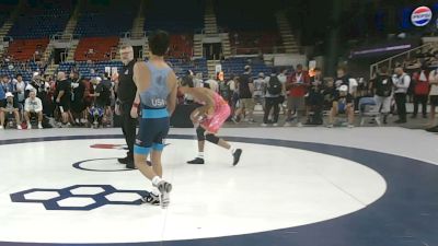 120 lbs Champ. Rd Of 128 - Loc Webber, Ohio vs Colin George, Colorado