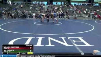 220 lbs Semifinals (8 Team) - Kyle Wilson, Marlow vs William Crofford, Vinita