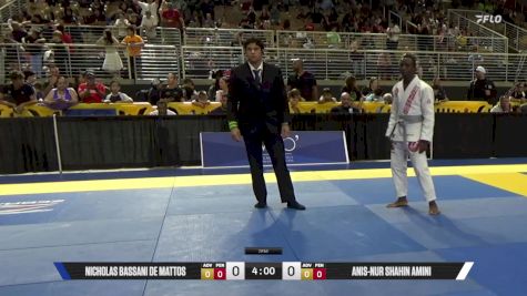 Anis-Nur Shahin Amini vs Nicholas Bassani De Mattos 2025 Pan Kids Jiu-Jitsu IBJJF Championship