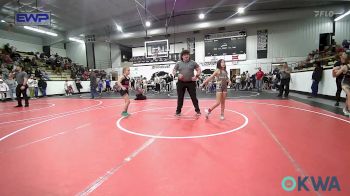 72-75 lbs Rr Rnd 2 - Abigail McGirt, Salina Wrestling Club vs Reese Ford, Honey Badgers Wrestling Club