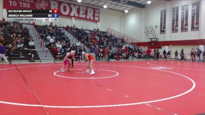 145 lbs Champ. Round 1 - Jessica Williams, Umpqua Community College vs Skyelynn Ripley, Pacific University